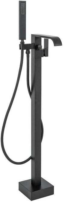 Voľne stojaca vaňová batéria Rea Carat čierna REA www.69x.sk