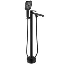 Voľne stojaca vaňová batéria Rea Hass čierna REA www.69x.sk