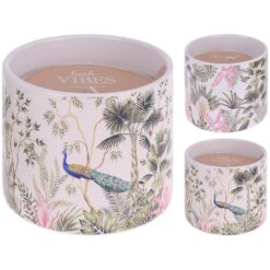 Vosk v keramickom kvetináči 105x85mm Merkury Market www.69x.sk