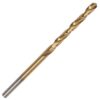 Vrták do kovu, dvojité brúsené, titánové, 1,0 mm, 2 ks, Jufisto JUFISTO www.69x.sk