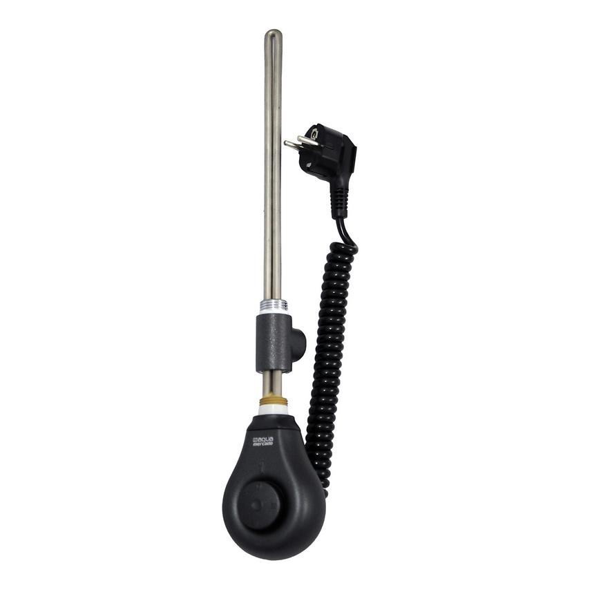 Výhrevné teleso Drop 1200W 1/2˝ antracit Aqua Mercado www.69x.sk