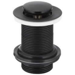 Výpust Klik-Klak malý čierny bez ovládania KFA Armatura Krakow www.69x.sk