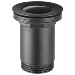 Vypúšťací ventil okrúhly malý s prietokom G 5/4 čierny Ferro www.69x.sk