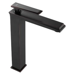 Vysoká umývadlová batéria Rea Romano čierna REA www.69x.sk