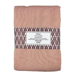 Záclona na páske Dolly polyester svetloružový 140x180 (x2) Merkury Home MERKURY HOME www.69x.sk