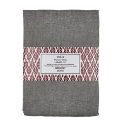 Záclona na páske Dolly polyester tmavo šedá 140x260 (x2) Merkury Home MERKURY HOME www.69x.sk