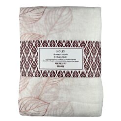 Záclona na páske Holly polyester svetlo ružový 140x260 Merkury Home II/22 MERKURY HOME www.69x.sk