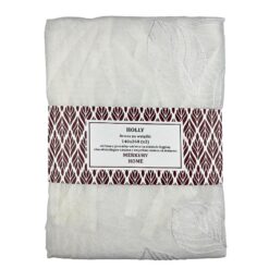 Záclona na stuhách Holly polyester biela 140x260 Merkury Home II/22 MERKURY HOME www.69x.sk