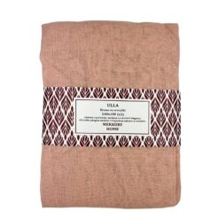 Záclona s provázky Ulla polyester svetlo ružový 140x180 Merkury Home II/22 MERKURY HOME www.69x.sk