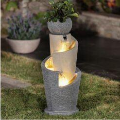 Záhradná fontána WXF2206160-G +LED Merkury Market www.69x.sk