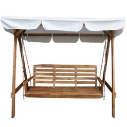 Záhradná hojdačka drevený Merkury Market www.69x.sk