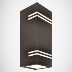 Záhradná nástenná lampa  Ogr Keler 3018 Gu10 Inox K2 Merkury Market www.69x.sk