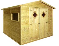 Záhradný domček Caro 238x240x216 cm WERTH-HOLZ www.69x.sk