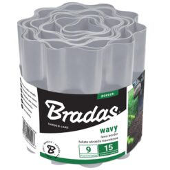 Záhradný obrubník 9 m x 10 cm svetlosivá OBFLGY0910 Bradas www.69x.sk
