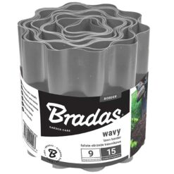 Záhradný obrubník 9m x 10cm sivá OBFGY0910 Bradas www.69x.sk