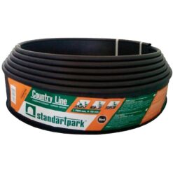 Záhradný obrubník COUNTRY LINE čierny 9 m Merkury Market www.69x.sk