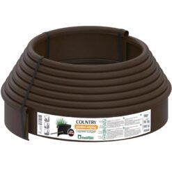 Záhradný obrubník COUNTRY hnedý 10 m Merkury Market www.69x.sk