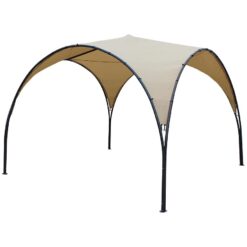 Záhradný pavilón 3,3x3,3 m béžová  www.69x.sk