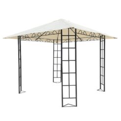 Záhradný pavilón 3x3x2,65 m béžová Merkury Market www.69x.sk