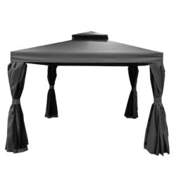 Záhradný pavilón Porto 3x3x2.7m grafitová  www.69x.sk