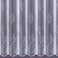 Žakarová záclona 623/D886/180 biely. Tovar na mieru Merkury Market www.69x.sk