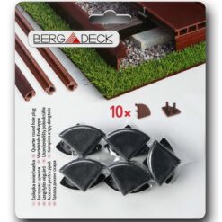 Záslepka štvrťvalčeka Bergdeck čierna Merkury Market www.69x.sk