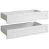 Zásuvka Skrine Ultra 2DX 2 ks rámček biela platina Merkury Market www.69x.sk