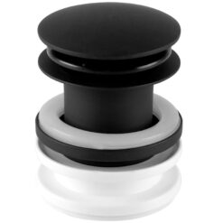 Zátka click-clack čierna univerzálna Mc Alpine www.69x.sk