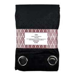 Záves Chic na priechodkách 135x250 čierna Merkury Home MERKURY HOME www.69x.sk