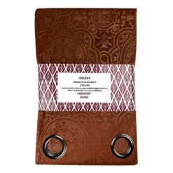 Záves Orient na priechodkách 135x180 oranžový Merkury Home MERKURY HOME www.69x.sk