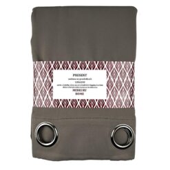 Záves Present na priechodkách 135x250 svetlohnedá Merkury Home MERKURY HOME www.69x.sk