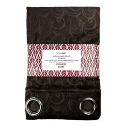 Záves na prechodkách Classic Velvet 135x250 hnedá Merkury Home MERKURY HOME www.69x.sk