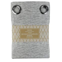 Záves na prechodkách Crystal 135x250 šedá Merkury Home MERKURY HOME www.69x.sk