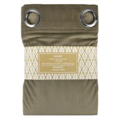 Záves na prechodkách Velvet 135x250 béžová/šedá Merkury Home MERKURY HOME www.69x.sk