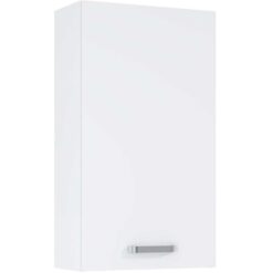 Závesná kúpeľňová skrinka Uno 40 1D white Merkury Market www.69x.sk