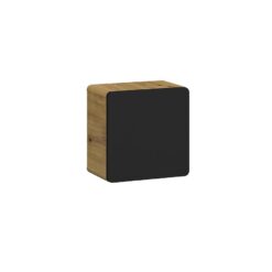 Závesná skrinka Bronx 35 cube dub artisan-čierna matná  www.69x.sk