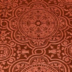 Závesová látka ORIENT VELVET oranžová 140 Merkury Home. Tovar na mieru Merkury Market www.69x.sk