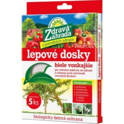 Zdravá Zahrada – Biele lepové dosky 5 ks - exteriérové Merkury Market www.69x.sk