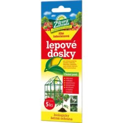 Zdravá Zahrada – Žlté lepové dosky 5 ks - interiérové Merkury Market www.69x.sk
