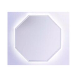 Zrkadlo Heksagon LED 60x60  www.69x.sk